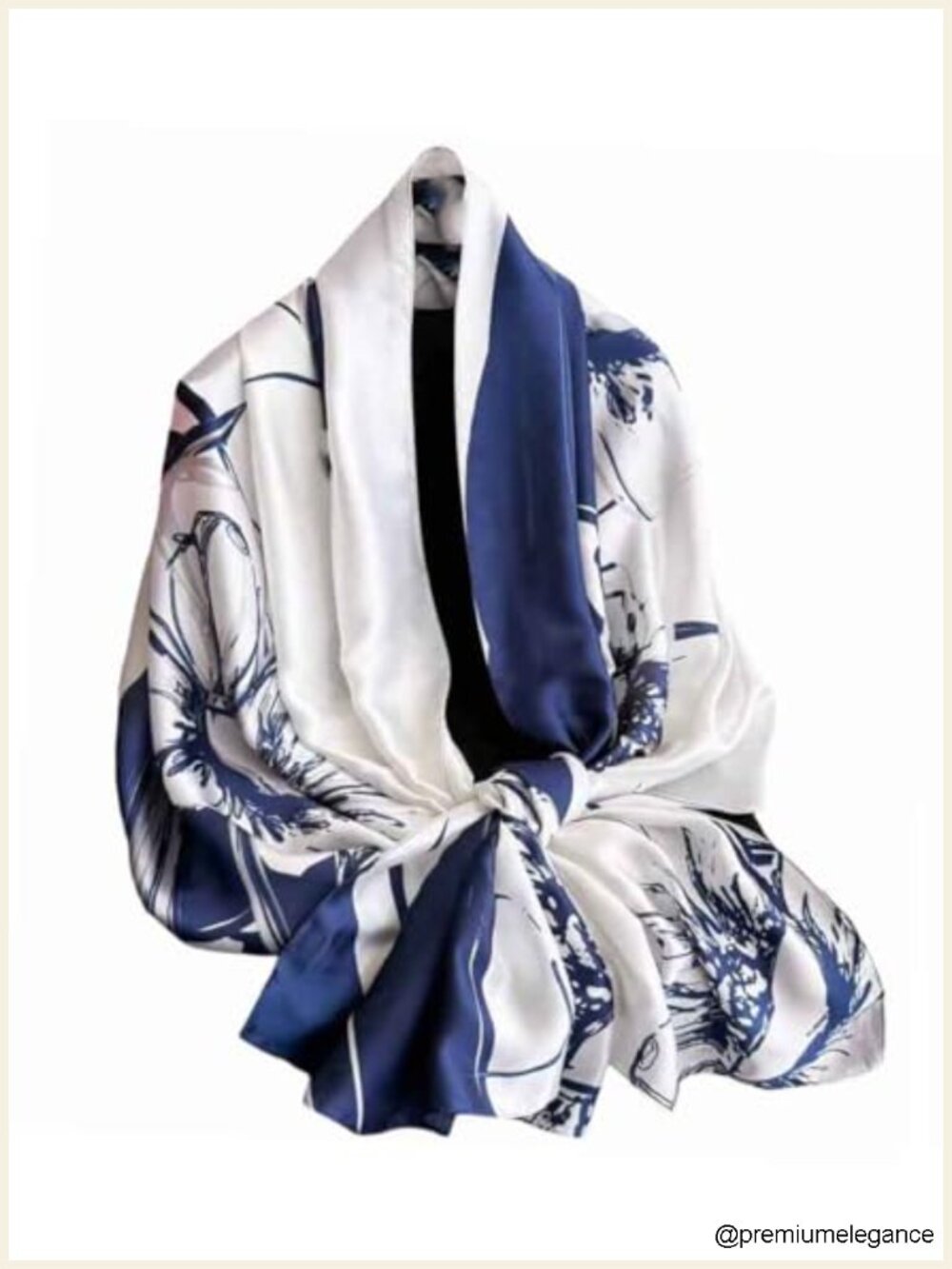 Lightweight Polyester Fashion Scarf Wrap Shawl for Women Multifunctional